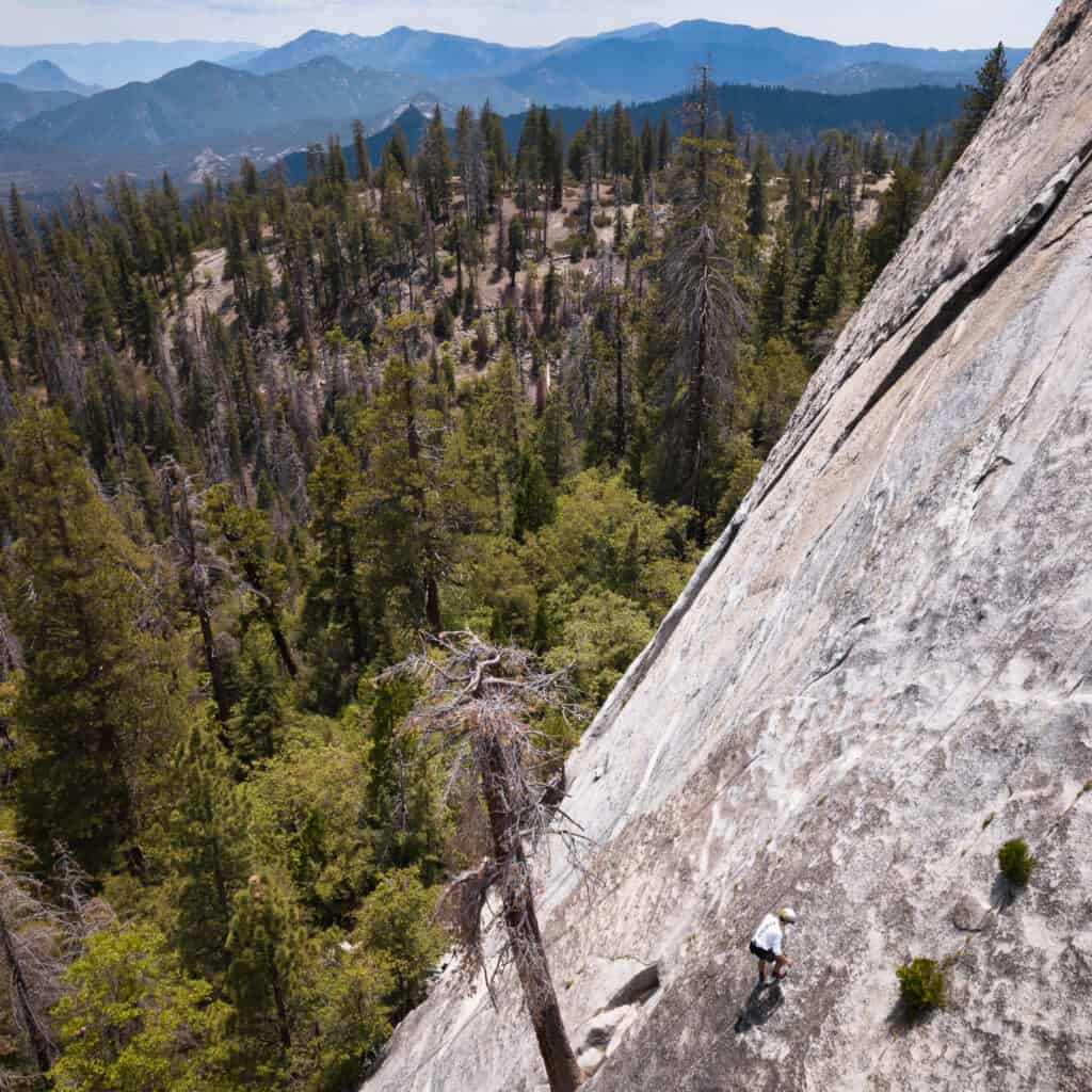 climbing at dome rock