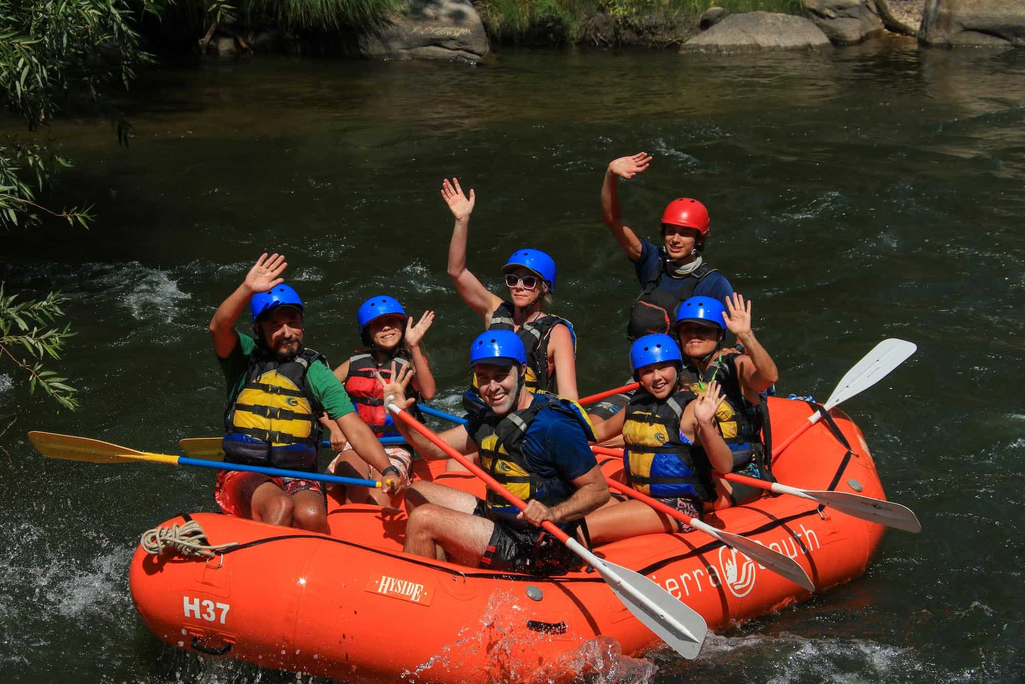 sierra south family friendly rafting