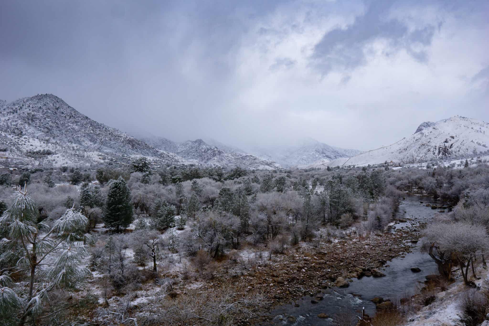 snow on the kern river by ewings