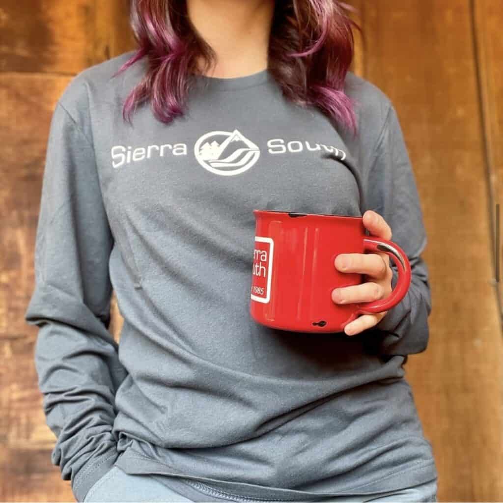 sierra south logo shirt and mug
