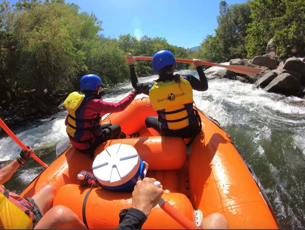 Sierra South Rafting group on the Kern River