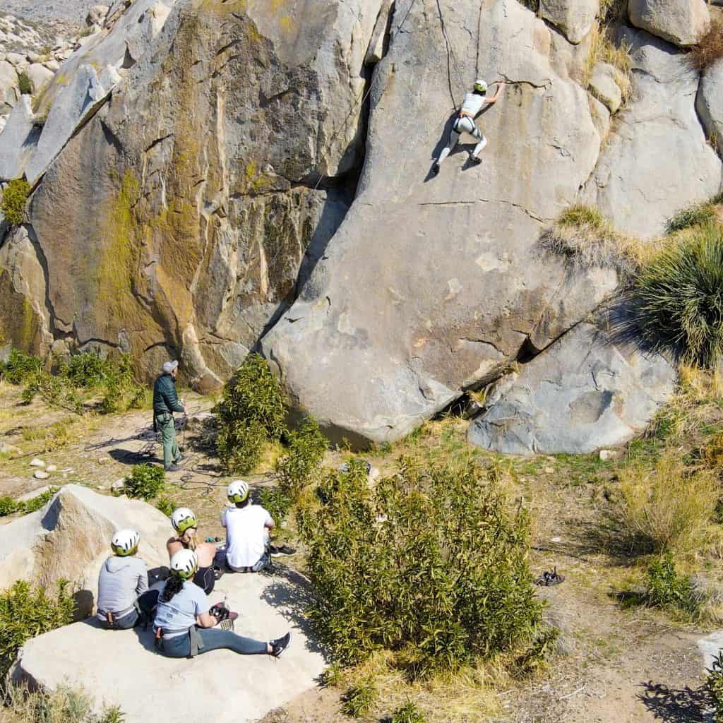 rock climbing tours in kernville